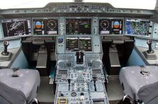 Кабина пилотов Airbus A350-941