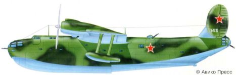 Силуэт самолета ЛЛ-143