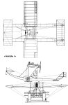 Чертеж гидросамолета Гаккель V