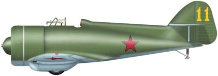 Силуэт истребителя ИП-1 (ДГ-52)