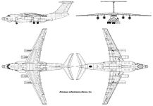 Чертеж самолета А-60