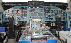 Кабина пилотов Ил-86