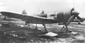 Ла-5 на лыжах