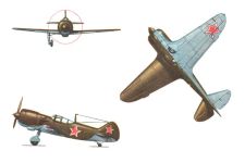 Чертеж Ла-5