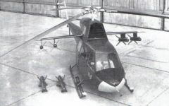 Предварительный макет боевого вертолета В-24