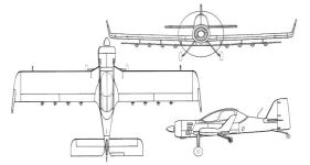 Чертеж Су-38