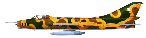 Силуэт Су-7