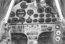 Кабина пилота Су-9 1946 года