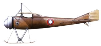 Силуэт одноместного самолета «Торпедо»