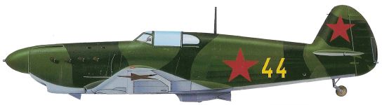 Силуэт Як-1