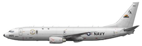 Силуэт Boeing P-8 Poseidon