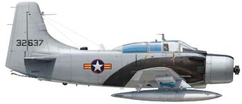 Силуэт Douglas A-1E