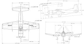 Чертеж Douglas BTD-1