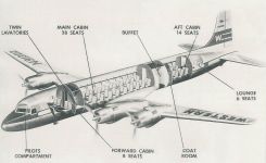 Компоновка Douglas DC-6B