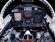 Кабина пилота Lockheed U-2