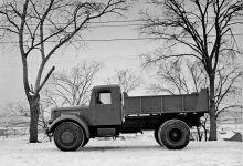 Грузовой автомобиль МАЗ-205. Опытный экземпляр