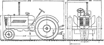 Чертеж МТЗ-1