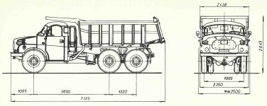 Чертеж Tatra T148S1