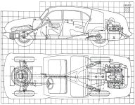 Чертеж Tatra T87