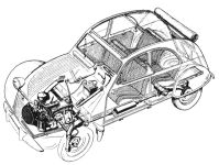 Компоновка Citroёn 2 CV