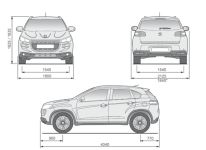 Чертеж Peugeot 4008