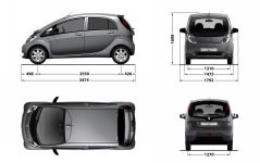 Чертеж Peugeot iOn