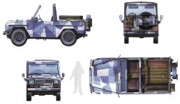 Чертеж Peugeot P4