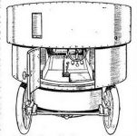 АС armored car Вид сзади