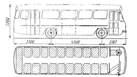 Чертеж Büssing Konsul 11