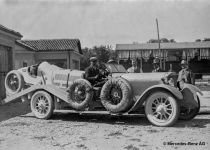 Mercedes 15/70/100 PS с гоночным Mercedes Monza 1924 г