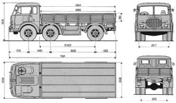 Чертеж Fiat 690 N1 B