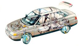 Компоновка Lada-110
