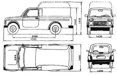 Чертеж ВАЗ-2329