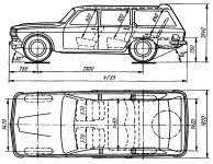 Чертеж ГАЗ-24-02