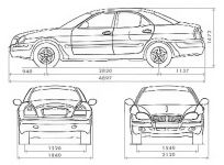 Чертеж ГАЗ-3111