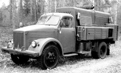 ГАЗ-51 с установкой УПГ-250ГМ для проверки авиационных гидросистем в вооруженных силах Финляндии