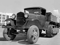 Колесно-гусеничный грузовик ГАЗ-60