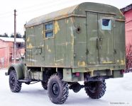 Радиорелейная станция Р-405 на шасси ГАЗ-63Э с фургоном КУНГ-2