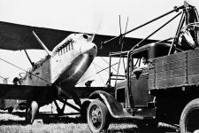 Аэродромный стартер АС-1 монтировался на шасси ГАЗ-АА