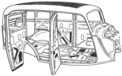 Кузов ГАЗ-М1