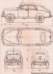 Чертеж ГАЗ-М-72