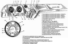 Панель приборов ЛиАЗ-677