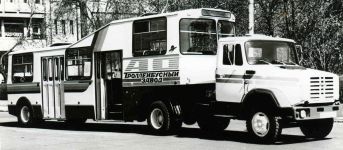 Автопоезд пассажирский перронный ТролЗа-6020