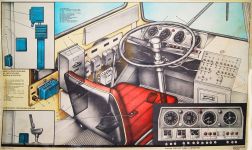 Органы управления в кабине водителя ЗИУ-9