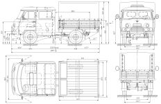 Чертеж УАЗ-39094