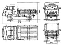 Чертеж УАЗ-39095