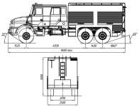 Чертеж AЦ (АВ) 8,0 (УРАЛ 4320-58)
