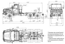 Чертеж Урал Next-4320-6151-73