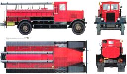 Пожарный автомобиль ЦУПК на шасси ЯГ-6