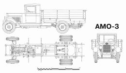 Чертеж АМО-3